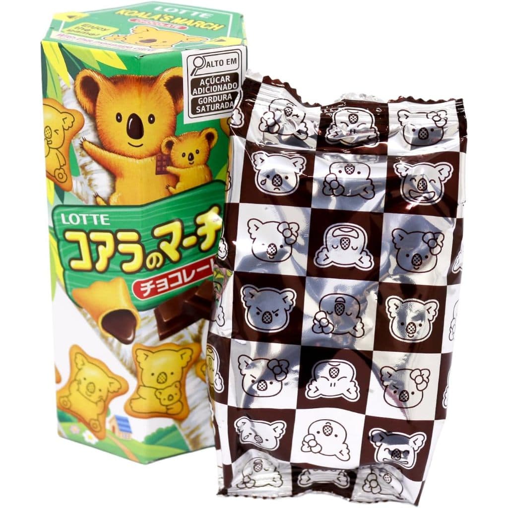 Biscoito Koala Com Recheio De Chocolate Importado