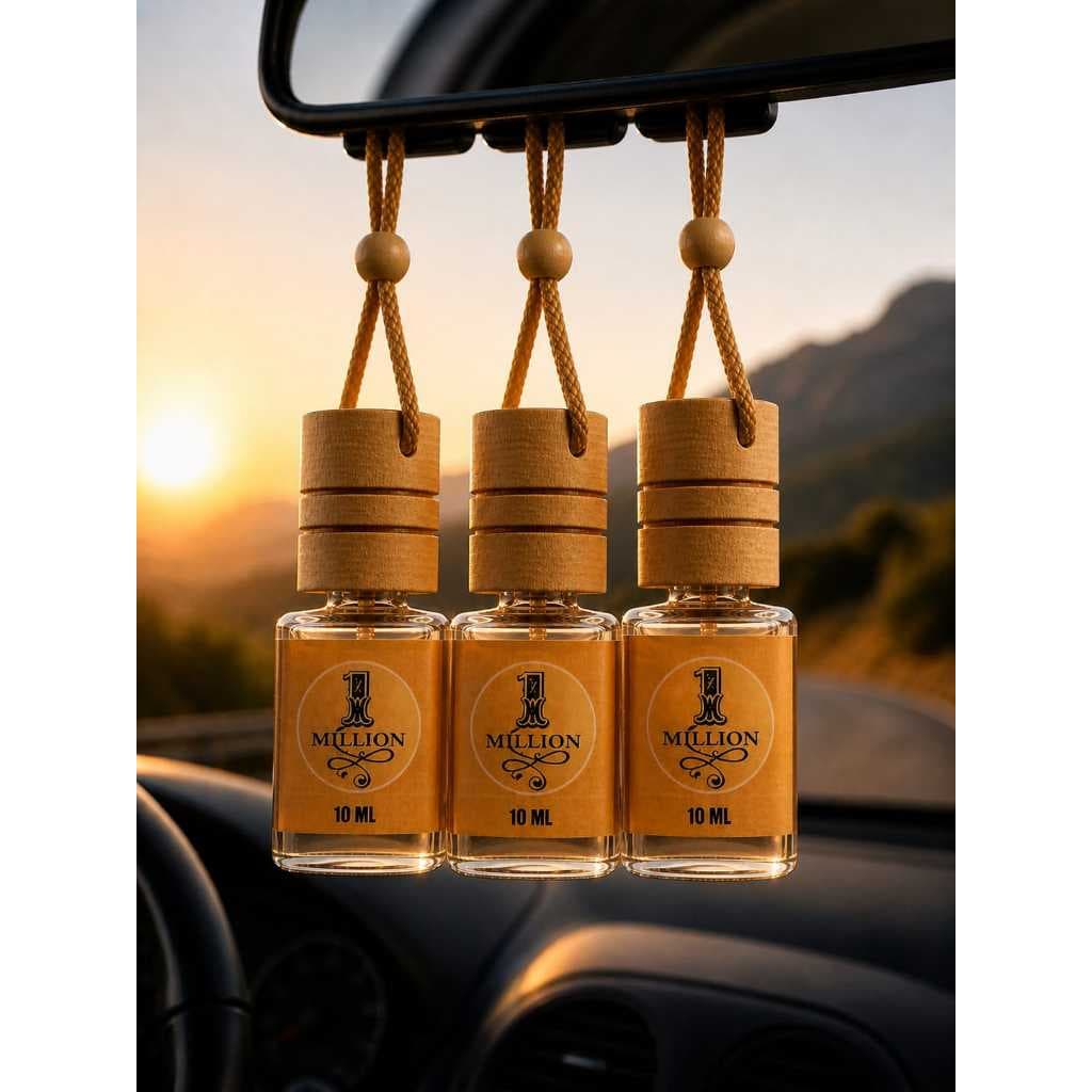Kit 3 un Perfume Aromatizador para Carro Oni Milion 10ml | Essência Inspirada no Original
