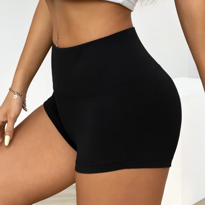 Shorts Legging Suplex Premium Cós Alto Feminino Academia Fitness Treino