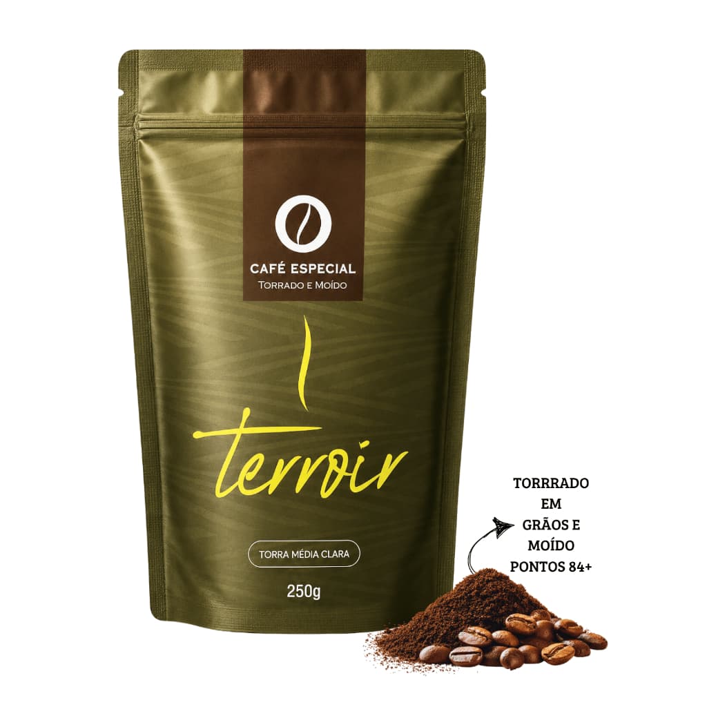 Café Especial Coopiatã Terroir | 84+pts Torrado Em Grãos e Moído 250g - Chapada Diamantina