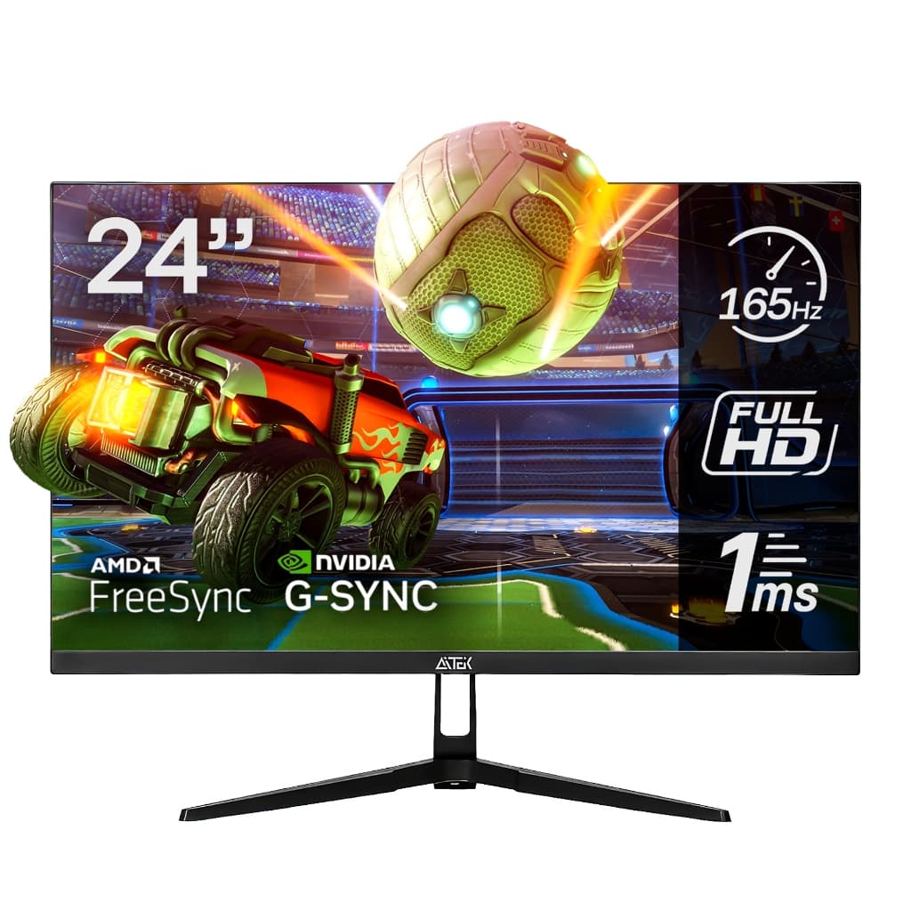 Monitor Gamer LED 23.8" Full HD 165Hz 1ms AMD FreeSync G-Sync HDMI DisplayPort