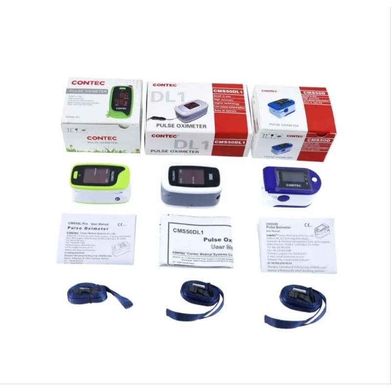 Oxímetro Digital Portátil de Dedo – Pulso - Medição SpO2 e Batimentos Cardíacos | Tela LED