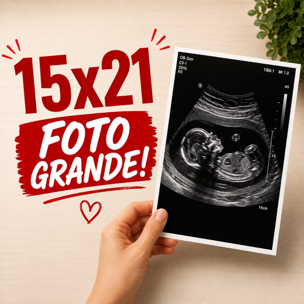 FOTO ENORME 15x21cm 📸 Revele Seus Melhores Momentos com Qualidade Premium + Envio Imediato!