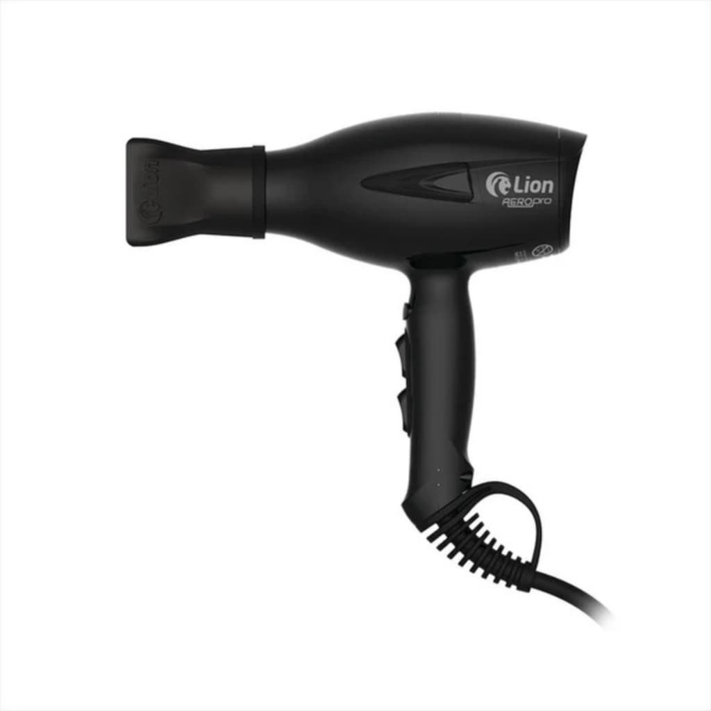 Secador De Cabelo Profissional 2150w Lion Aero Pro Iônico Baixo Ruído com Cabo de 1,8m