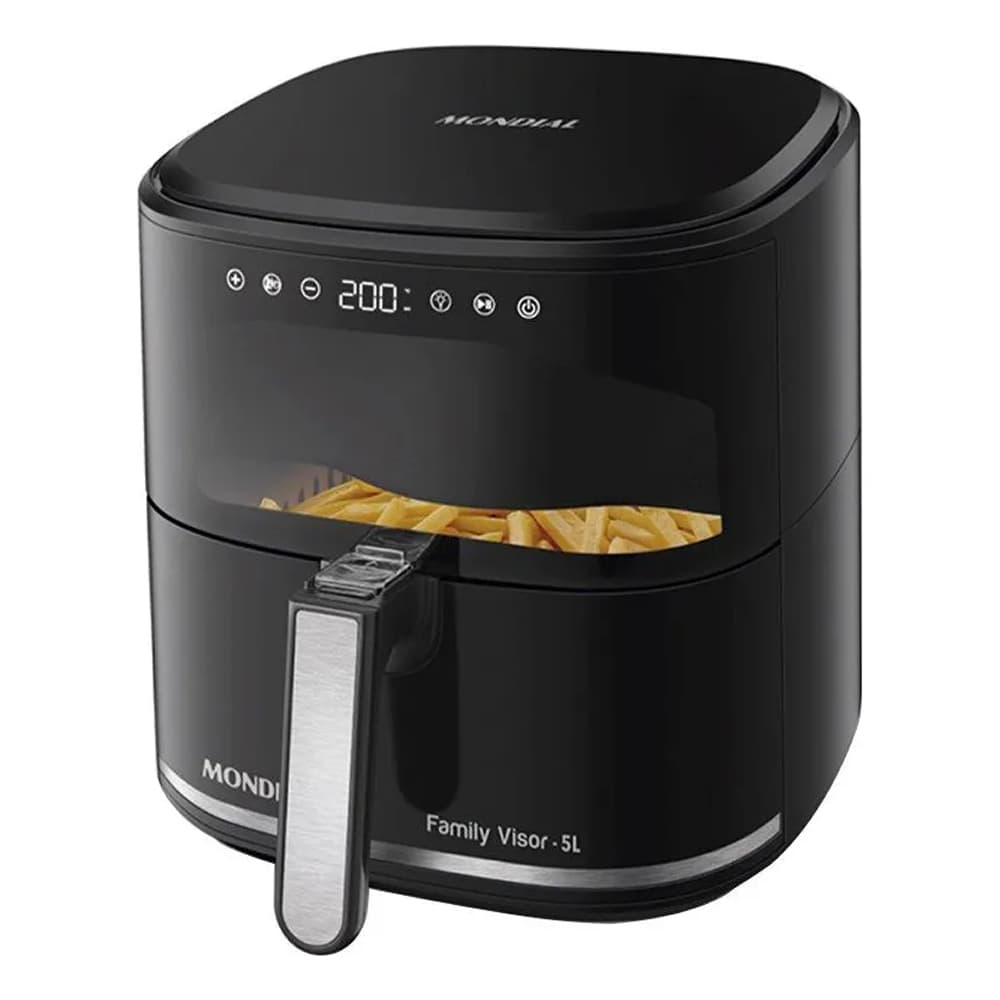 Fritadeira Air Fryer Mondial Digital 5L 127v 2000W AF-50-DV Revisado