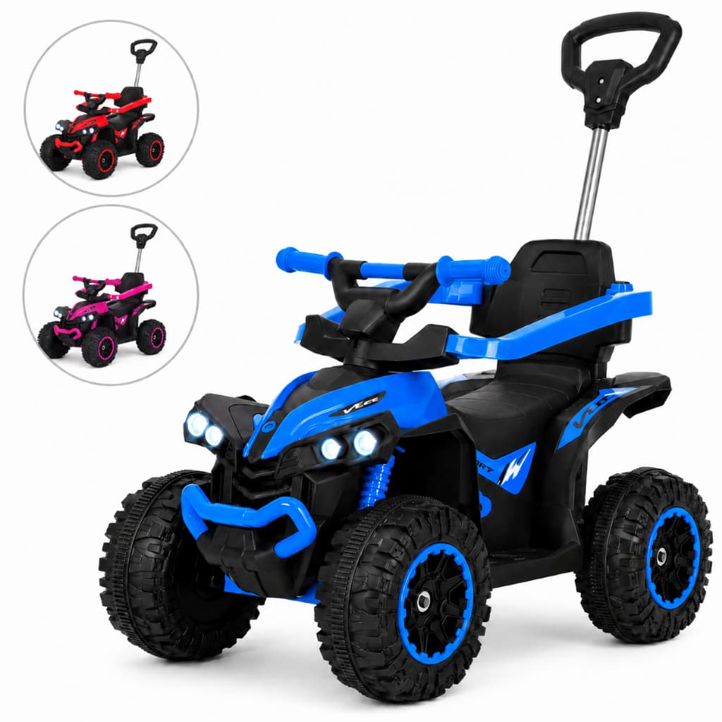 Quadriciclo Carrinho elétrico 6V Maral Pimpi infantil Suporta até 23kg Luzes no Farol e Som