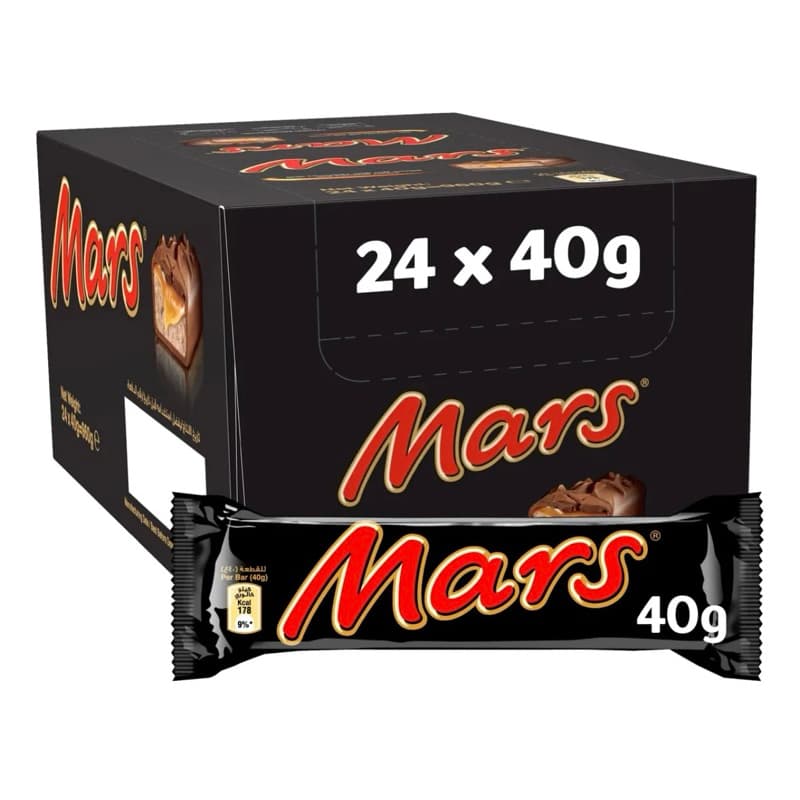 Mars Chocolate Importado Caixa 24 Unidades