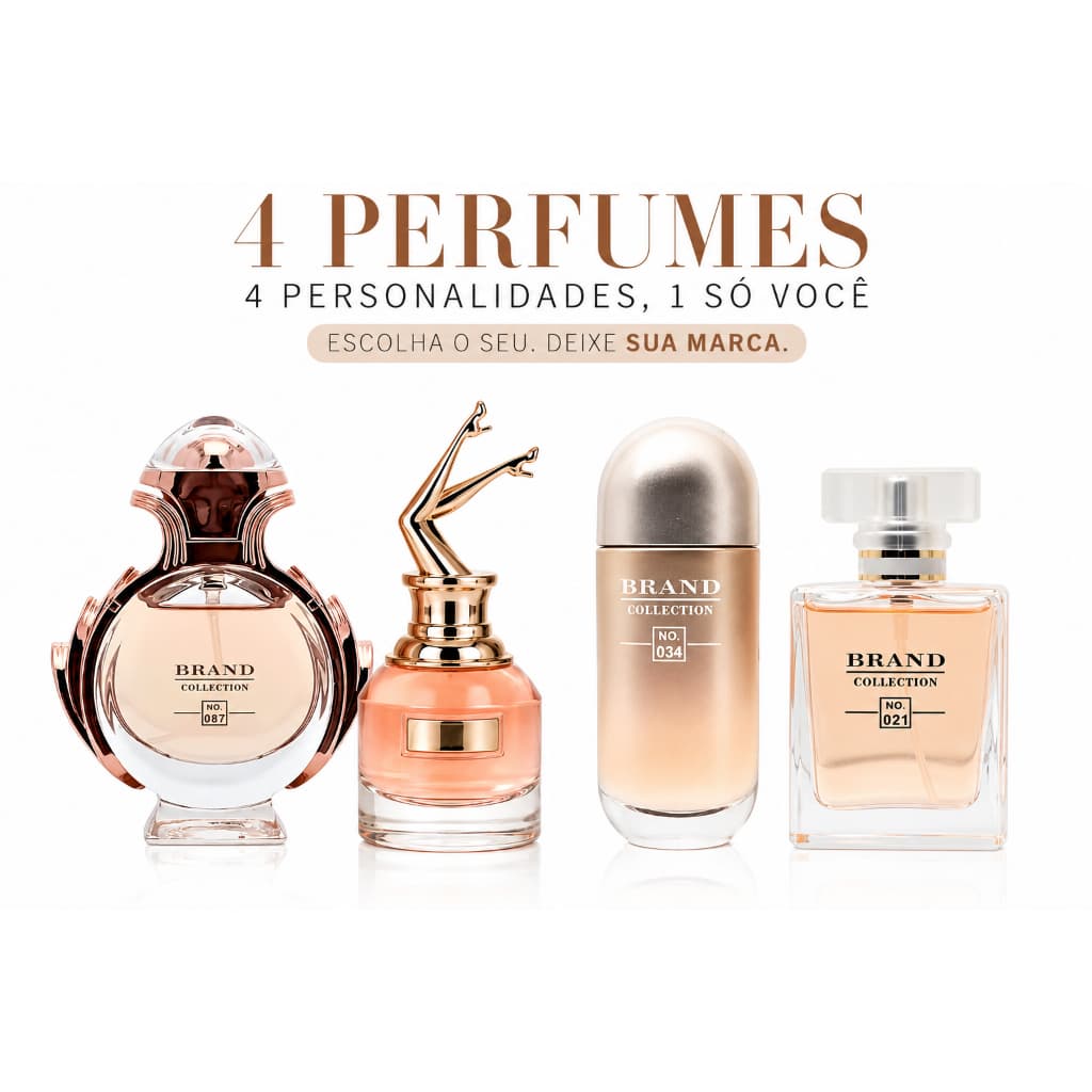 Perfume Feminino Brand Collection 25ml Varias fragrancias Perfume feminino Inspiraçao importados Alta Fixaçao