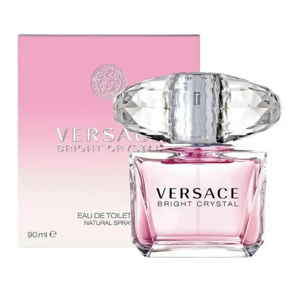 Perfume Feminino Versace Bright Crystal Eau de Toilette 90 ml PRODUTO IMPORTADO ORIGINAL