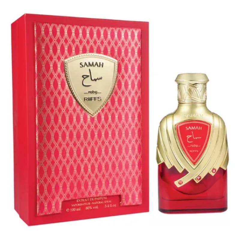 Samah Ruby Riiffs Extrait de Parfum 100ml – Perfume Importado Feminino