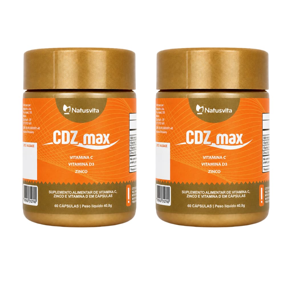 2 Und. Vitamina C 1000mg + Vitamina D 2000ui + Zinco Quelato 29,59mg