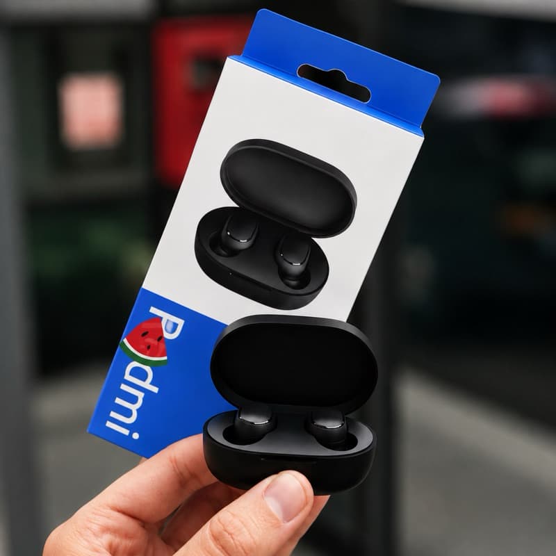 Fone de Ouvido Bluetooth TWS Sem Fio com Estojo de Recarga Bluetooth 5.0 Compatível com Android e iPhone