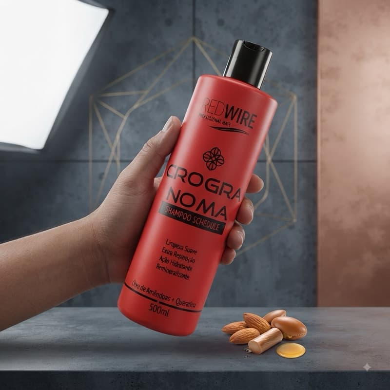 Shampoo Hidratante Profissional  Redwire  500ml