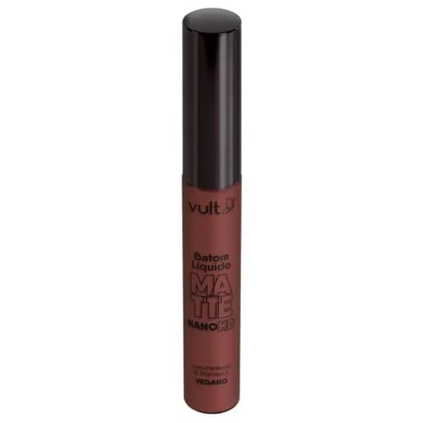 Vult Batom Liquido Matte Nano HD Castanho Escuro 5ml