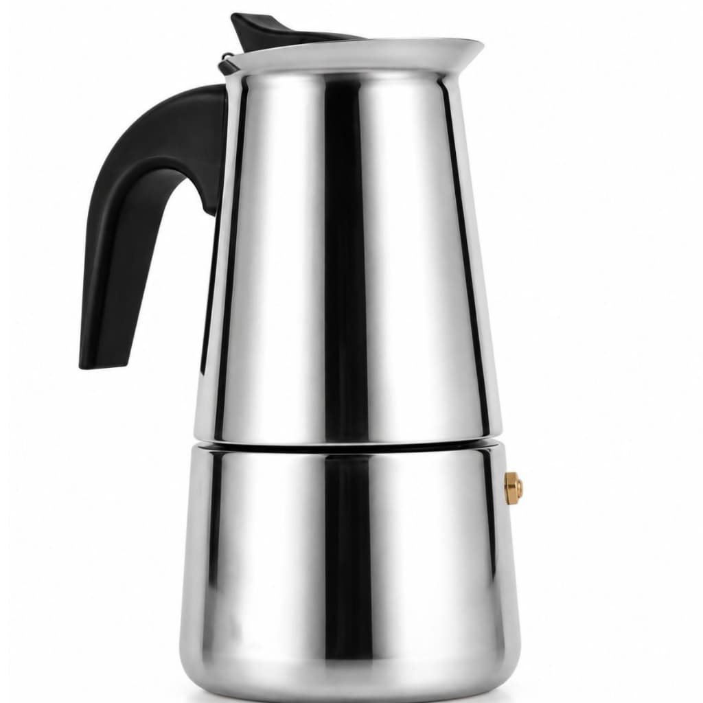 Cafeteira Italiana Moka 6/4 Xícaras Inox 200ml 300ml Café Tipo Expresso