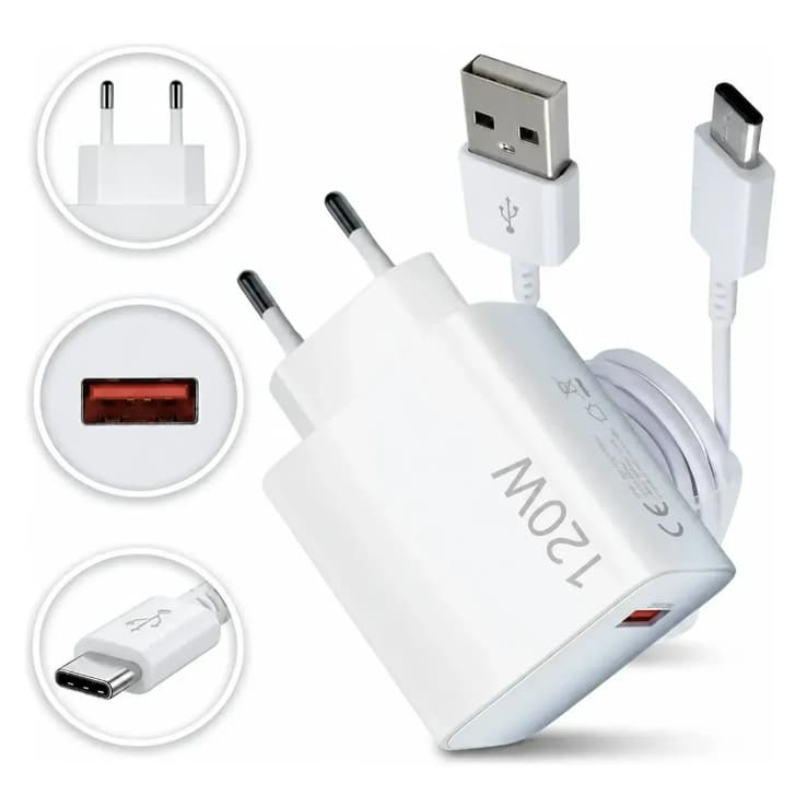 Carregador 120w Turbo Xiaomi UBS_ TIPO C PARA SEU SMARTPHONE