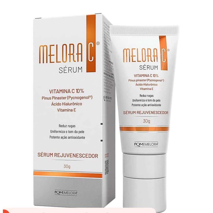 MELORA C SÉRUM REJUVENESCEDOR 30g - FQM MELORA - Vitamina C 10% Rostojavascript