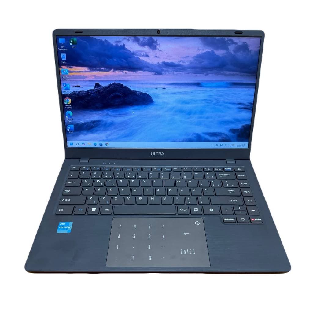Notebook Multi Ultra Intel 11°gen 4gb 128gb Win 11 Vitrine