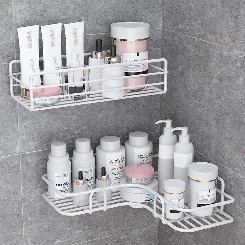 SUPORTE Organizador De Para Banheiro / Cozinha / Shampoo  Suporte Adesivo Para Parede Sem Furar