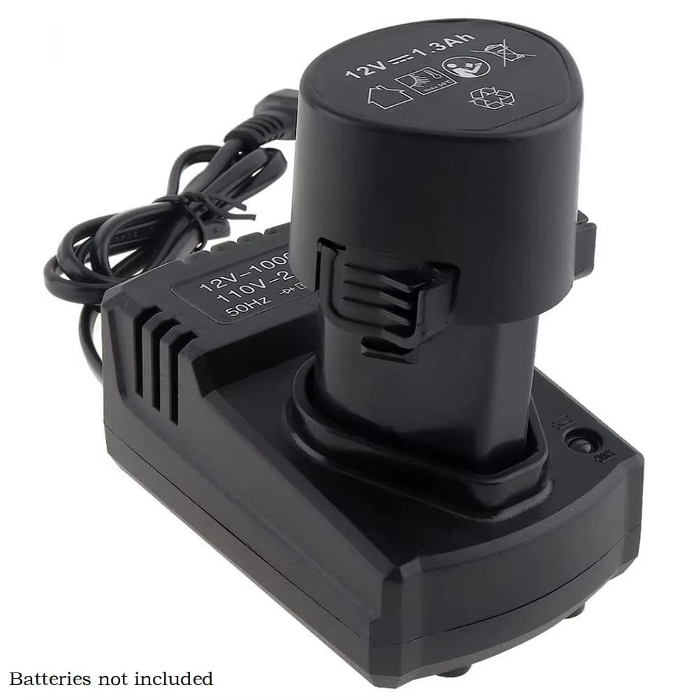 Carregador De Bateria Parafusadeira 12v Universal Para Ferramentas Elétricas
