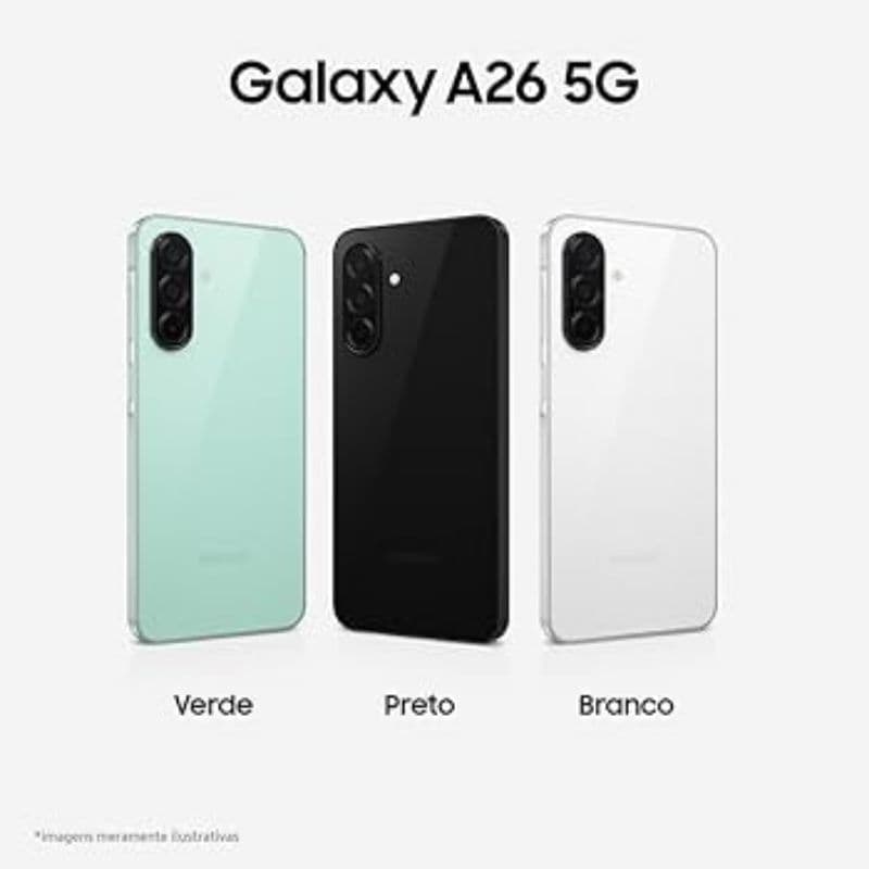 SAMSUNG A26 5G NFC TELA SUPER AMOLED 6.7 256GB/8RAM
