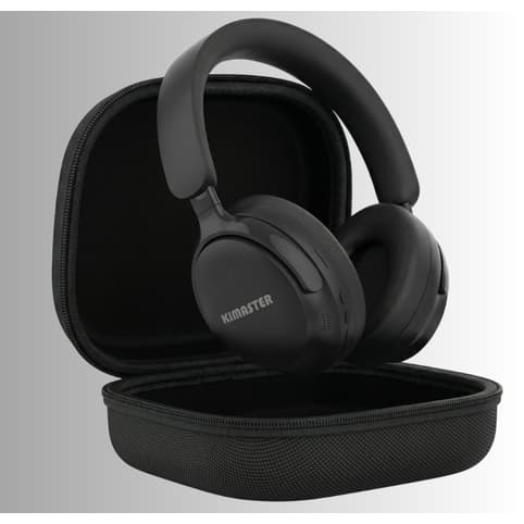 Headphone Bluetooth Kimaster K80 SoundWave 5.4 | Graves Potentes, 12h Bateria, USB-C e Rádio FM 🎧🔥
