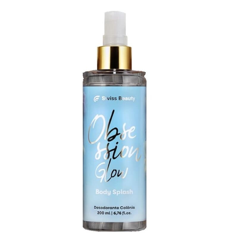 Body Splash Obsession Glow Swiss Beauty Perfume Corporal Feminino Longa Duração Fragrância Doce Importado Original