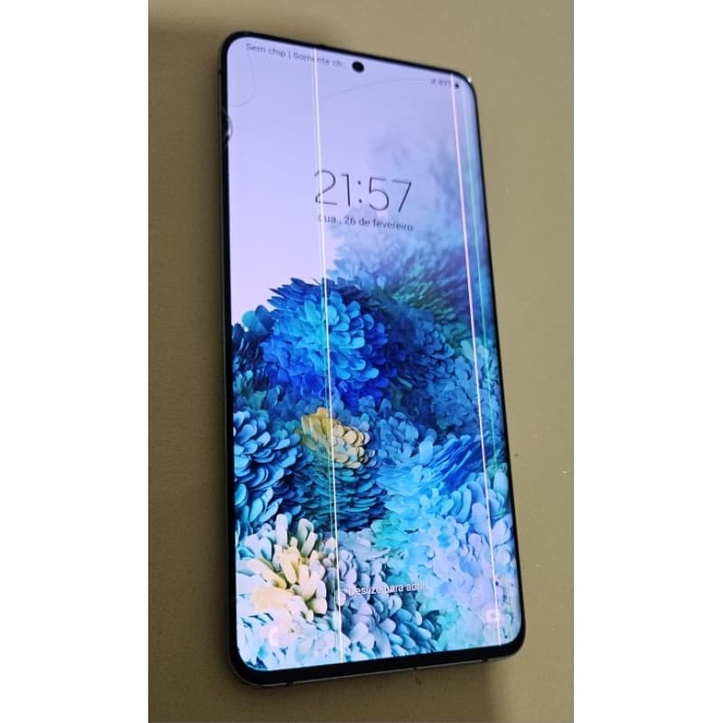 Samsung Galaxy S20+ G985F 128GB Usado (DETALHES NA TELA)