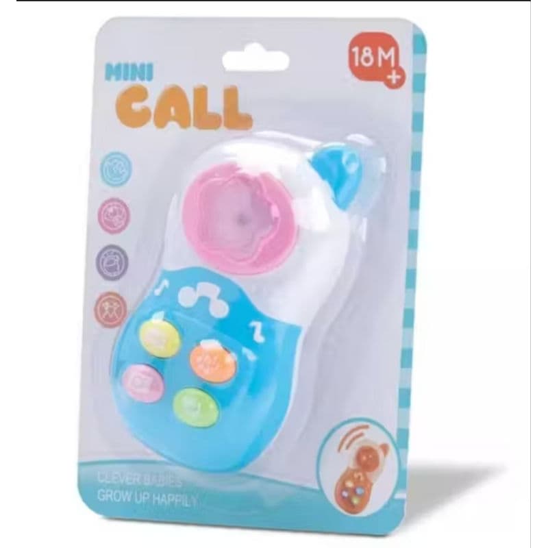 Brinquedo Musical Infantil Educativo Interativo – Celular de Brinquedo com Luz e Som para Bebê