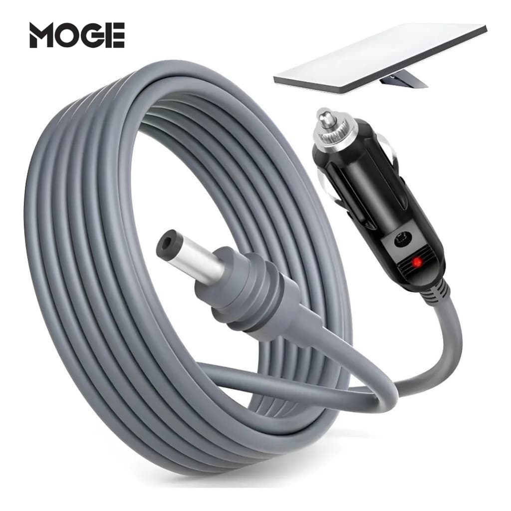 Cabo Veicular Starlink Mini 12V 24V 3M IPX5 Resistente | Carregador Automotivo