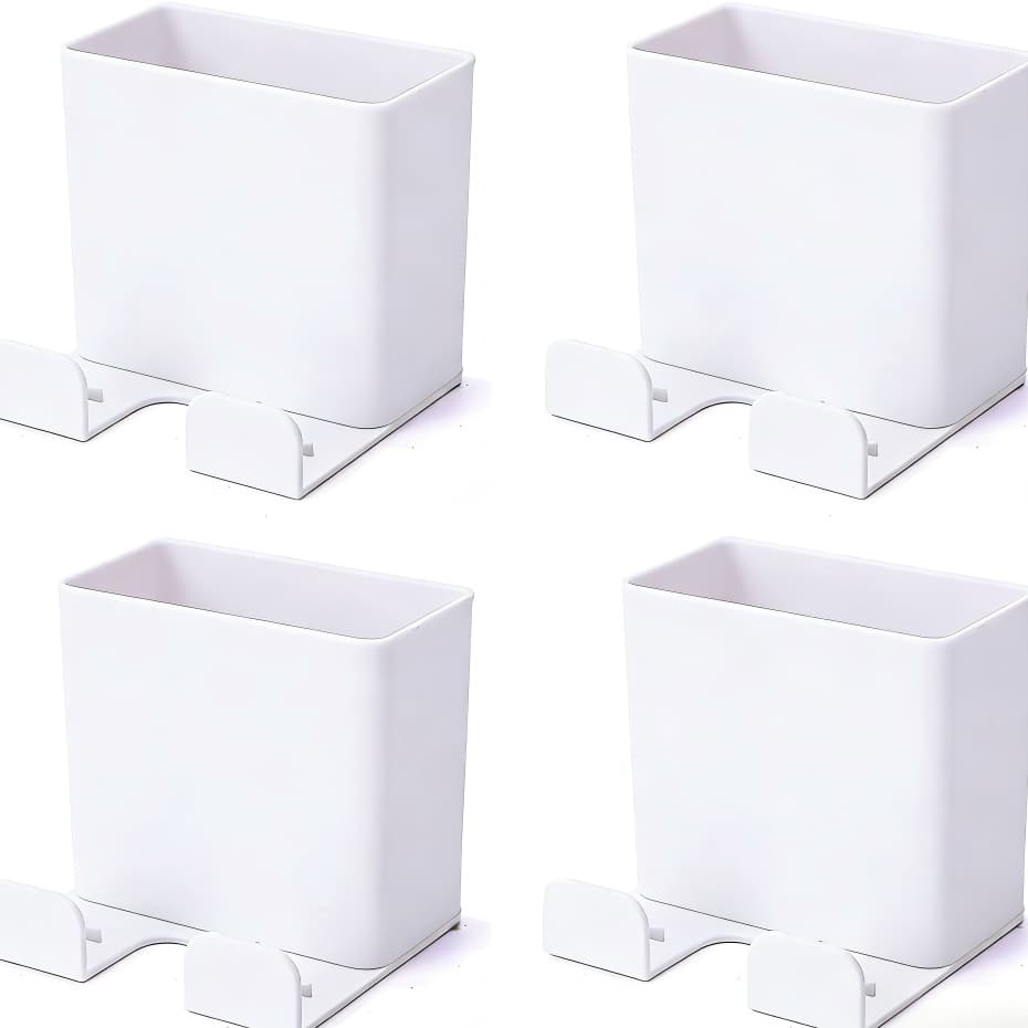 4 Pcs Suporte De Parede Para Telefone Com Controle Remoto / Plugue Para Casa Promo??O