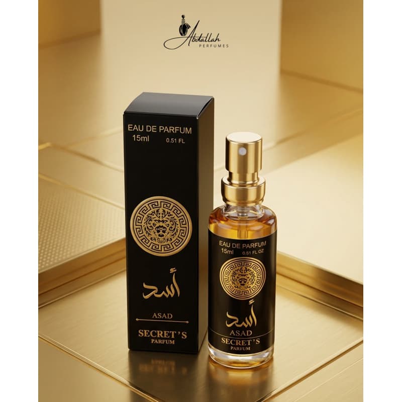 Perfumes Árabes Masculino Importado 15 ML - Secret’s Parfum | Alta Fixação Marcante