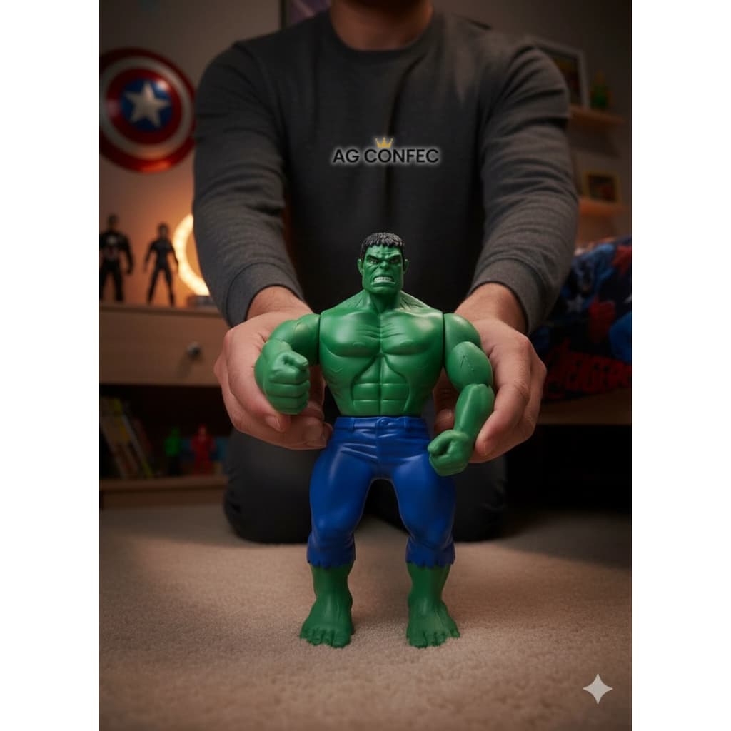 Boneco Hulk Articulado Promoção