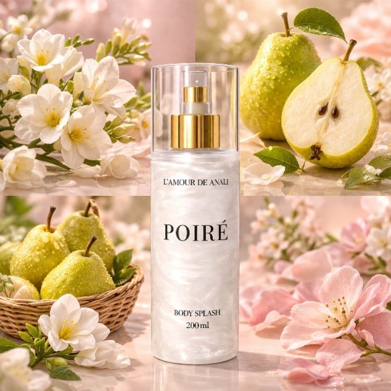 Bodysplash Feminino Poiré - L'amour de Anali - inspiração em importados - colônia feminina - spray corporal femino