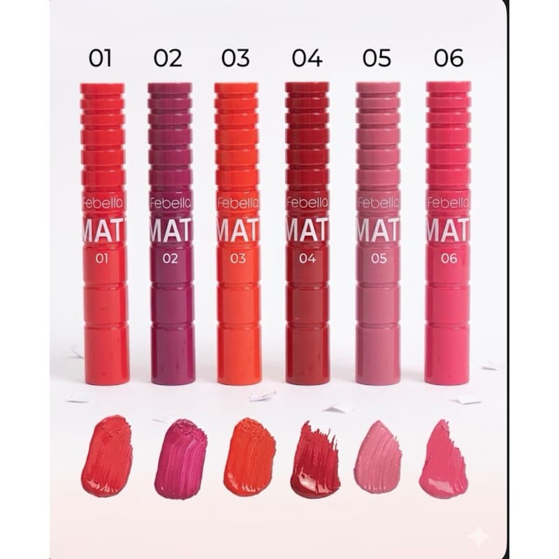 Batom Liquido Matte Febella BM4018 (PromoParaiso)