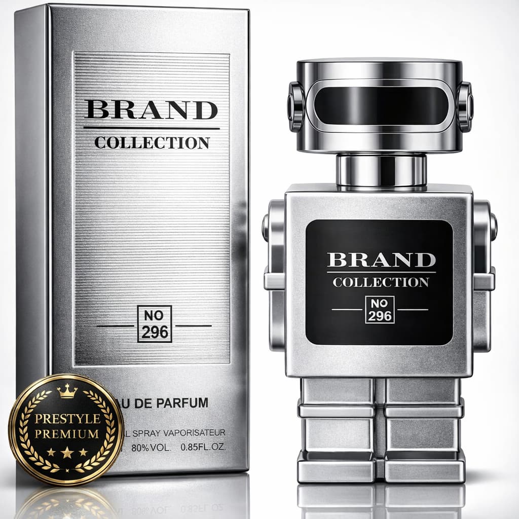 Perfume Brand Collection Nº 296 Masculino Sedutor Alta Fixação Elegante Importado 25ml Eua de Parfum