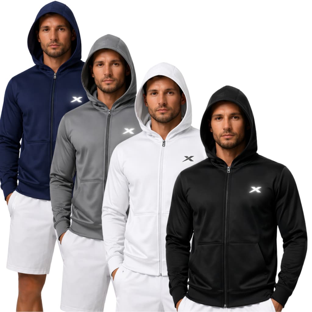 Jaqueta Jogger Blusa Masculina Capuz Para Frio Confortável Moletom Refletivo