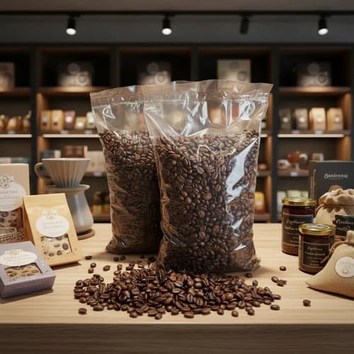 Café  em Grãos Natural Arábica 3 Pacotes De 250g Torra Média
