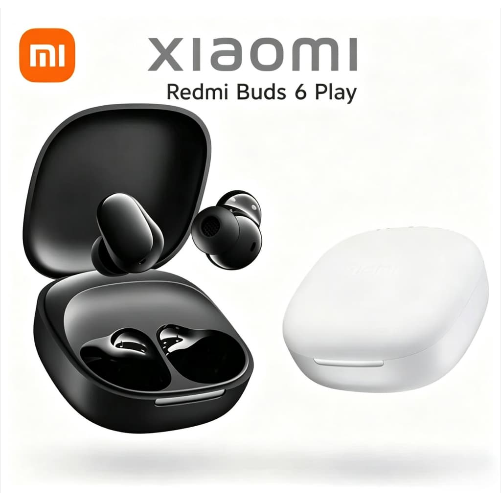 Fone Bluetooth Xiaomi Redmi Buds 6 Play Bluetooth 5.4  20h de Reprodução(ORIGINAL)