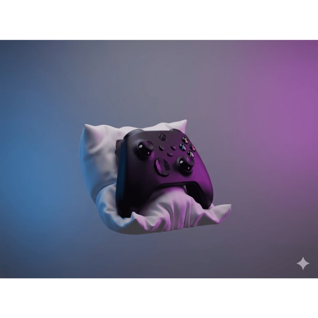 Suporte De Mesa Decorativo Almofada e Traveseiro Realista Para Controle Videogame