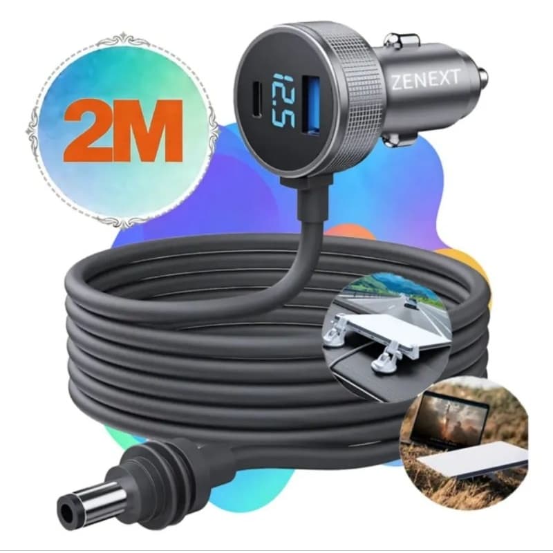 Cabo Carregador Veicular Starlink Mini 12/24V 2M USB/Tipo C H'Maston