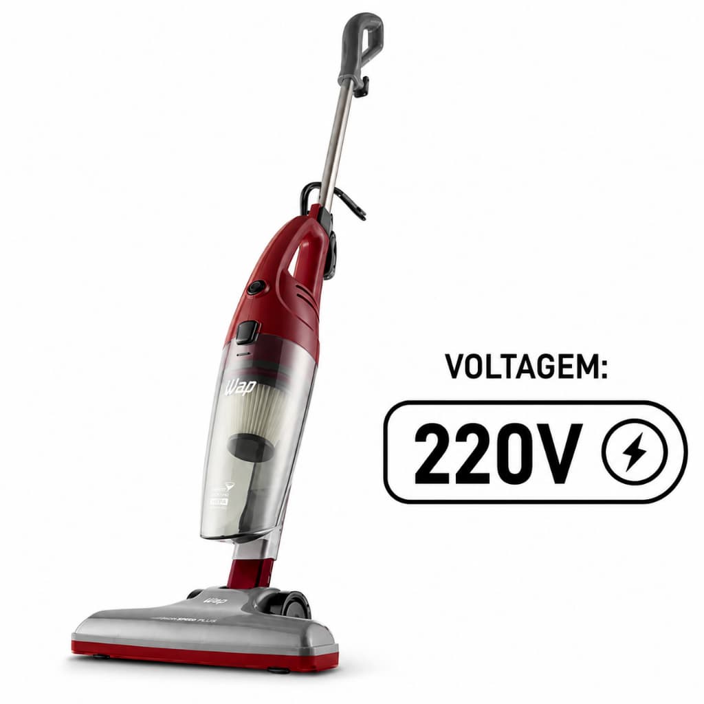 Aspirador de Pó Vertical 3 em 1 220V High Speed Plus 1350W Wap