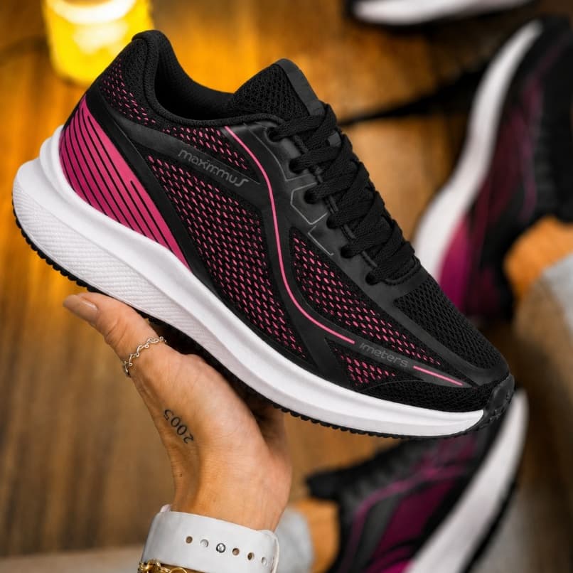 Tênis Feminino Caminhada Corrida Dia A Dia Conforto Leve Macio Promoção
