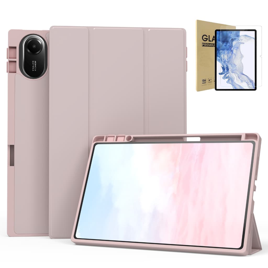 Capa Case Tablet Xiaomi  Redmi Pad 2 11 2025 / Redmi Pad SE 11 2023 + Película  , Anti-Impacto com Porta-Lápis