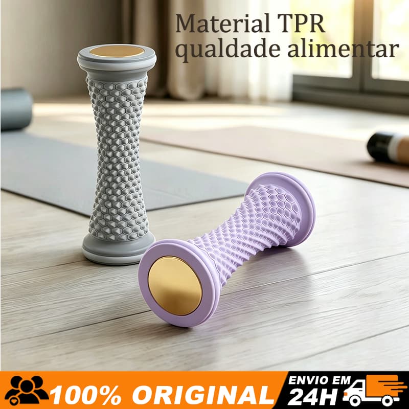 Rolo Massageador Terapêutico para Pés, Alívio Fascite Plantar e Dor Muscular Diário