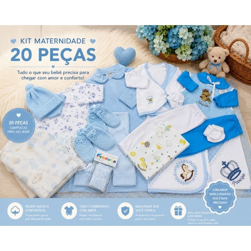 kit enxoval para bebês / recém nascidos / roupas de bebê  / bodys / mijões  / mantas / cueiros / fraldas