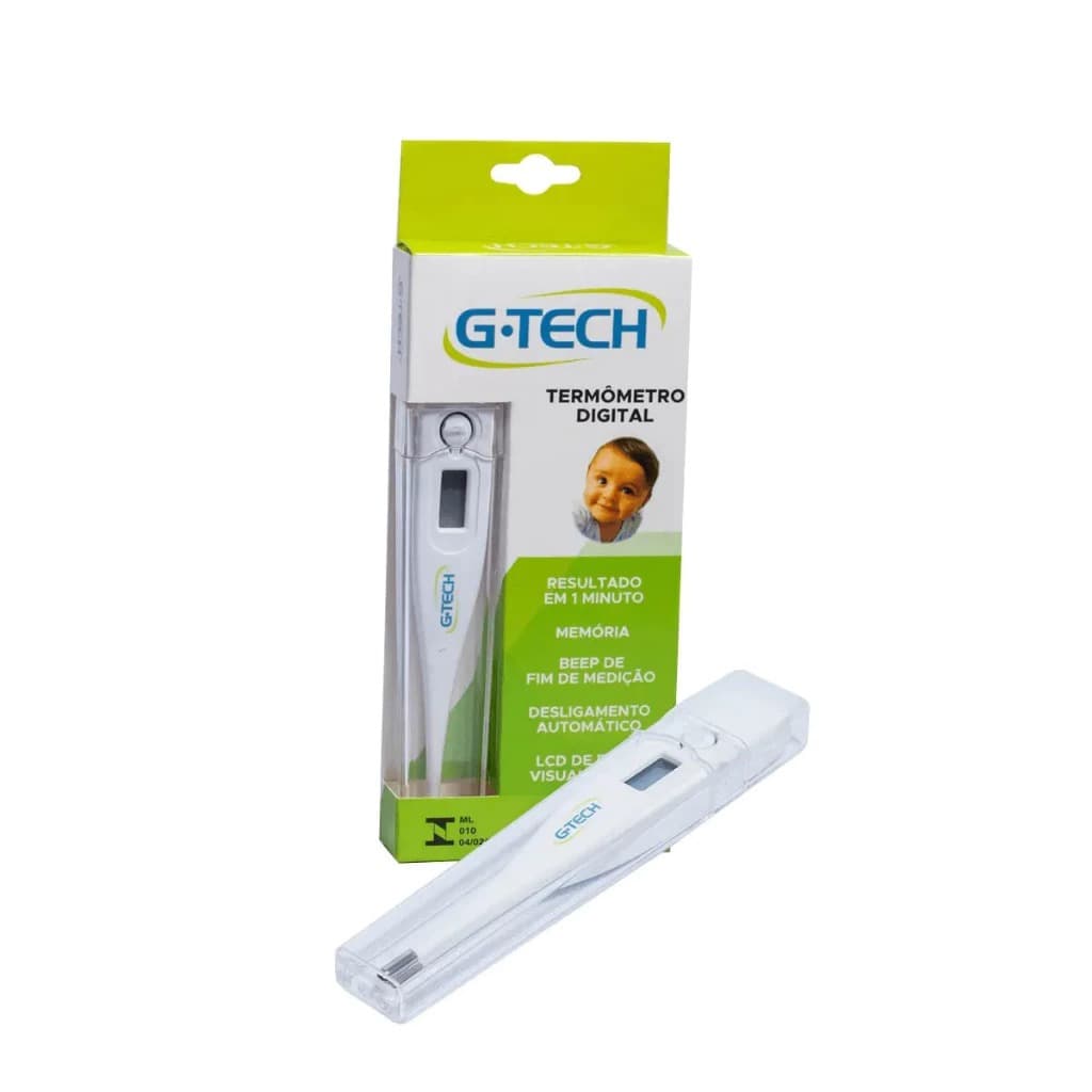 Termômetro G-Tech Digital Original Uso Adulto Infantil Alta Precisão