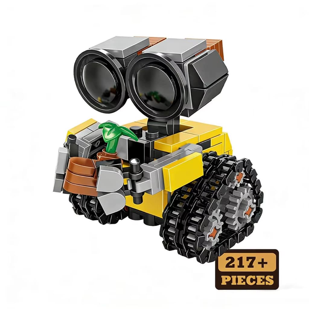 Robô Lego de montar brinquedo 217 peças para crianças e adultos
