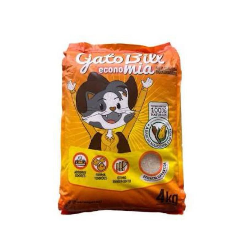Areia Sanitária Gato Bill 2kg - 4kg