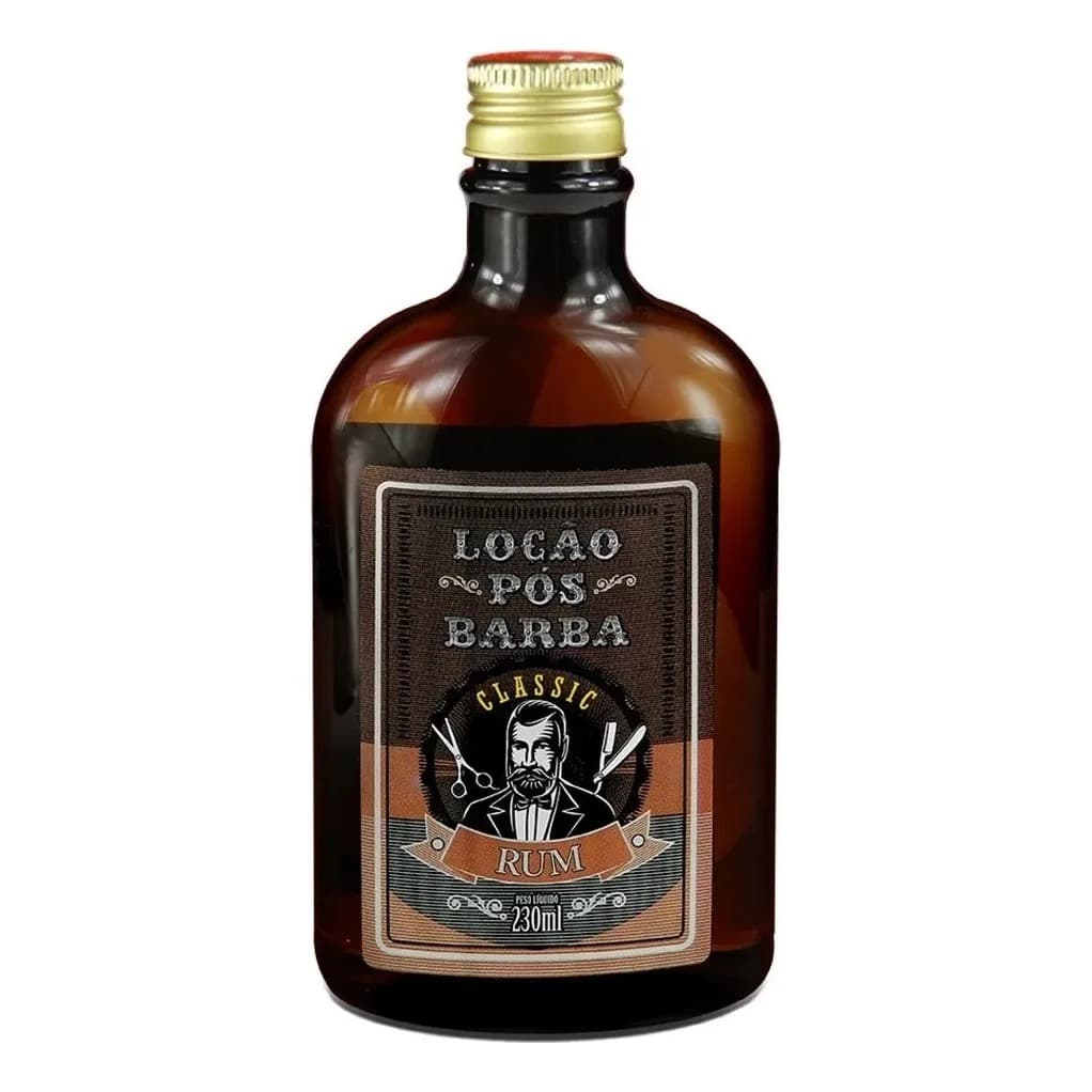locao pos barba hidratante silver line classic 230ml